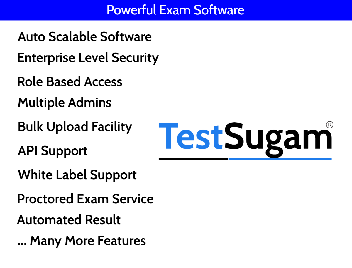 Test Sugam - Best Online Exam Software